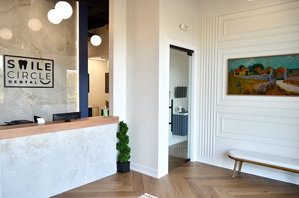 The Smile Circle Dental lobby
