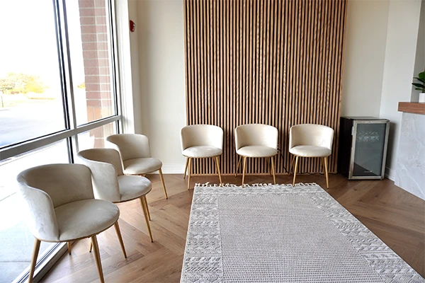 The Smile Circle Dental waiting room