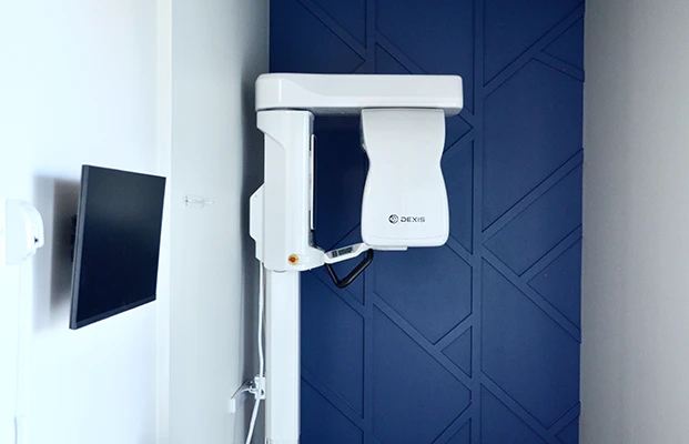 An x-ray machine used for patients at Smile Circle Dental